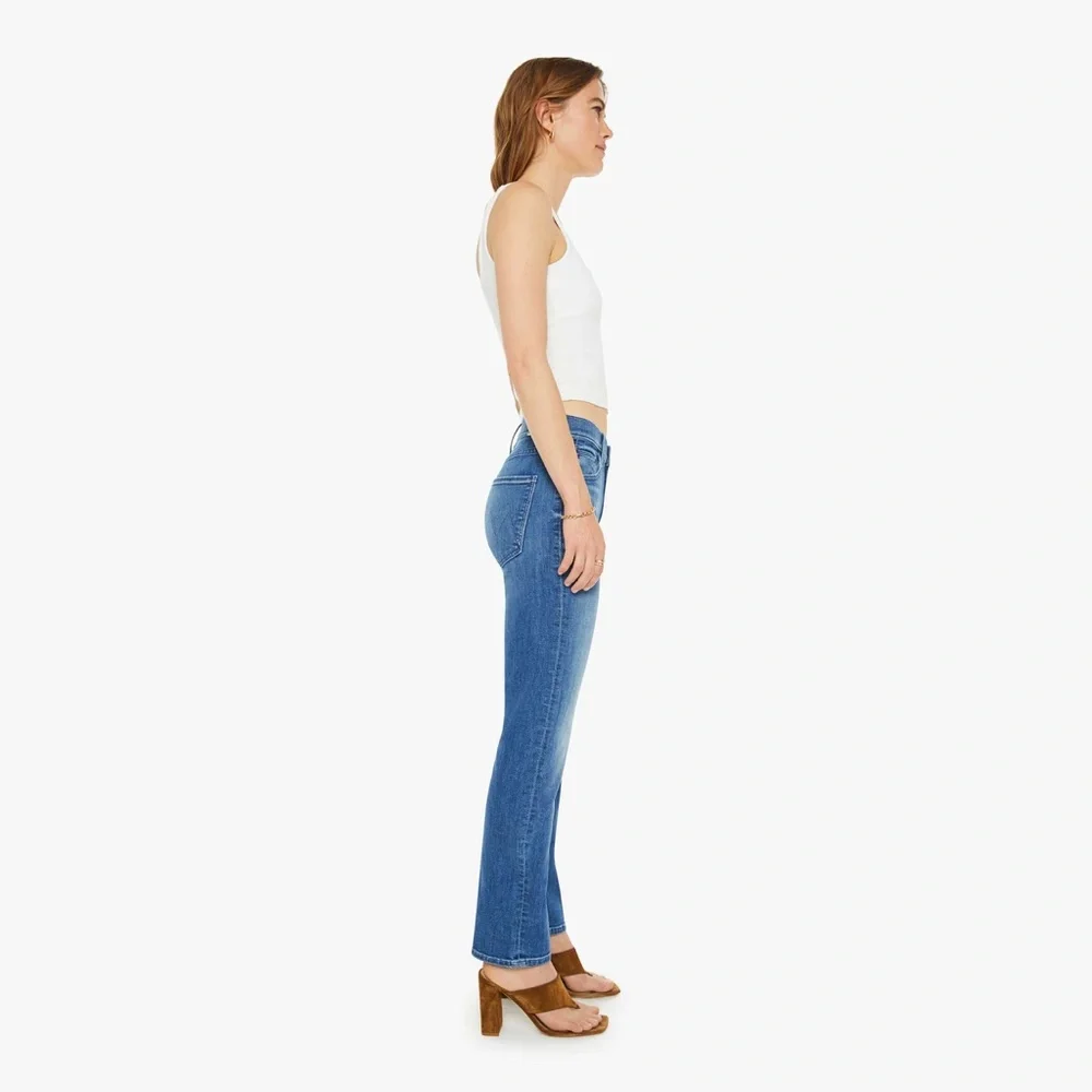 MOTHER The Mid Rise Ridder Ankle in Wish On A Star Jeans
